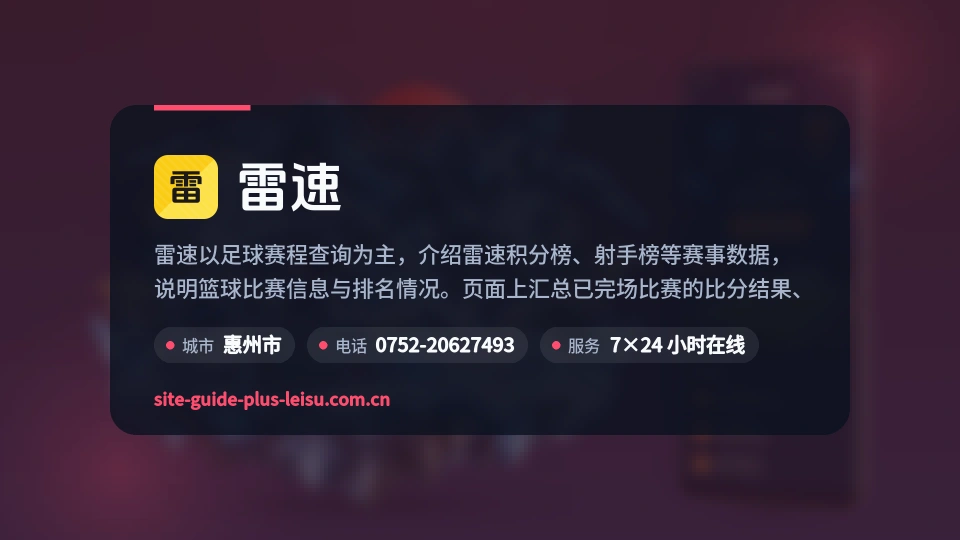雷速印象